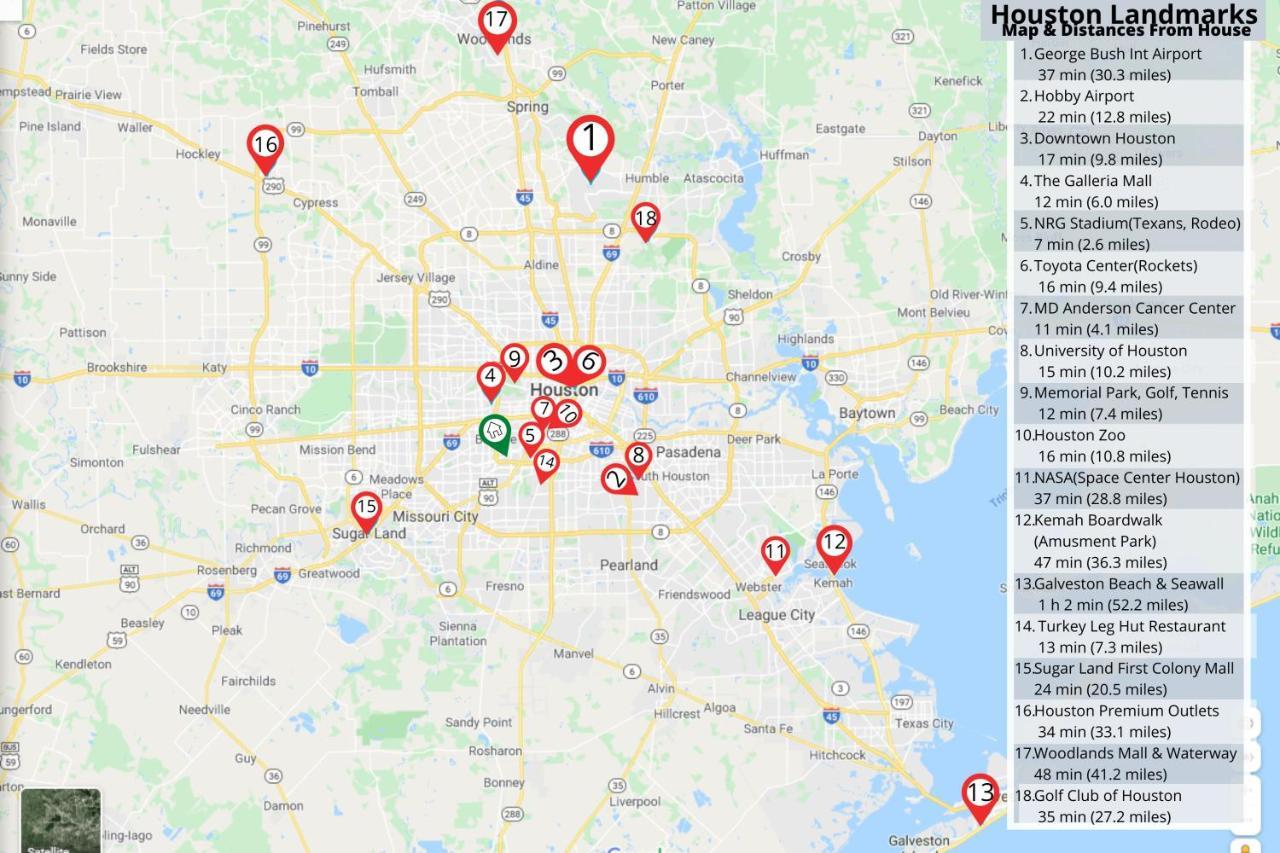 Rodeo, Grb, Nrg, Galleria, Medical Center, Mm Park, Galveston - Breakwood هيوستن المظهر الخارجي الصورة